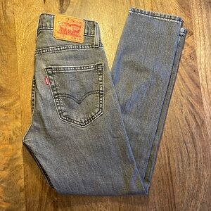 MEN’S LEVI’S 512 Grey Tapered Straight Leg Denim - 29x30